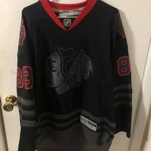 Chicago Blackhawks Black Patrick Kane Jersey
